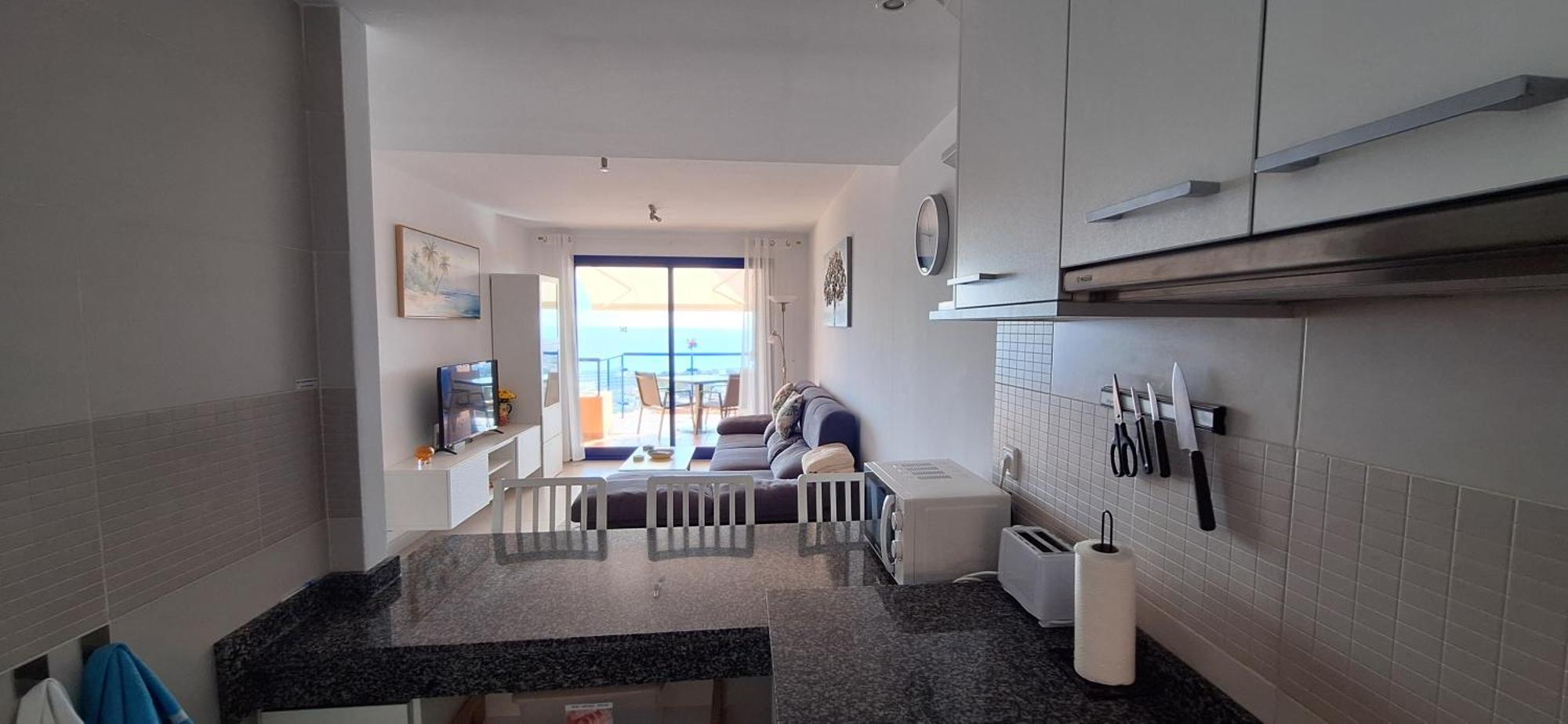 Sea View Cozy Apartment La Tanita Mojácar Buitenkant foto